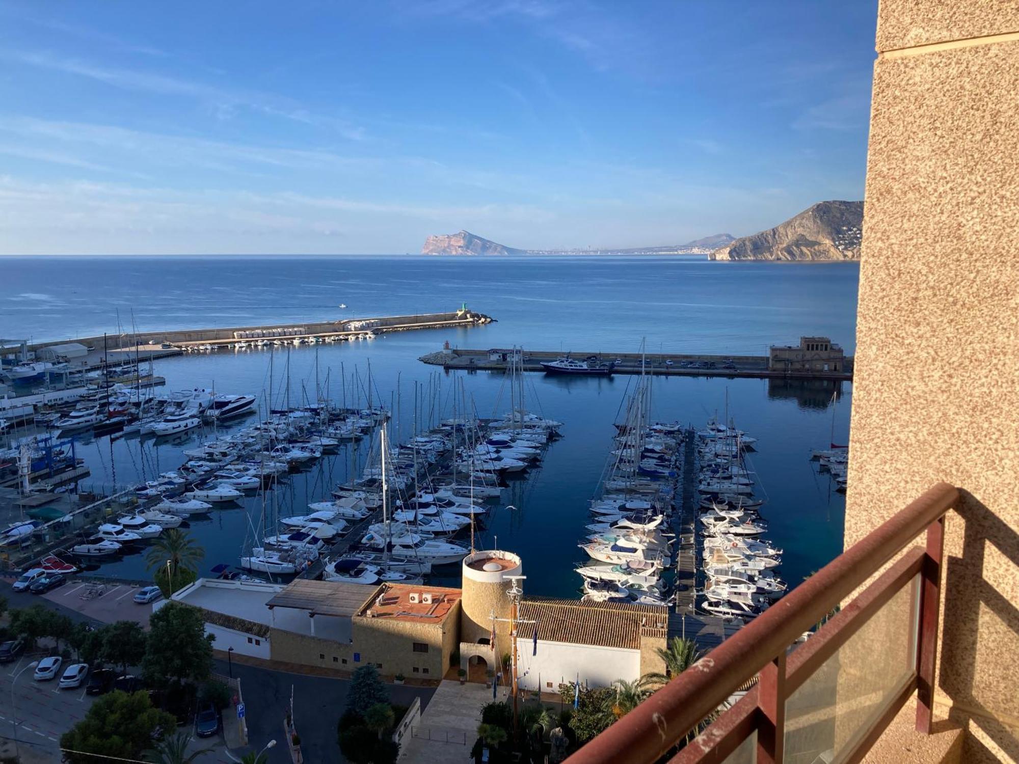 Апартаменти Atico Duplex Penthouse Rosa Marina Club Nautico Calpe Penon Sea View Екстер'єр фото